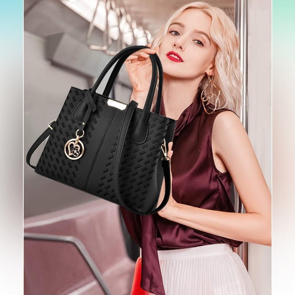 Purses and Handbags for Women Shoulder Tote Bags Top Handle Satchel - Picture 5 of 7